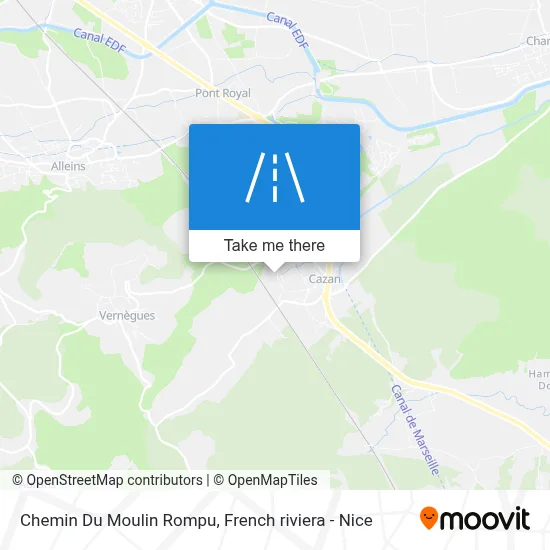 Chemin Du Moulin Rompu map