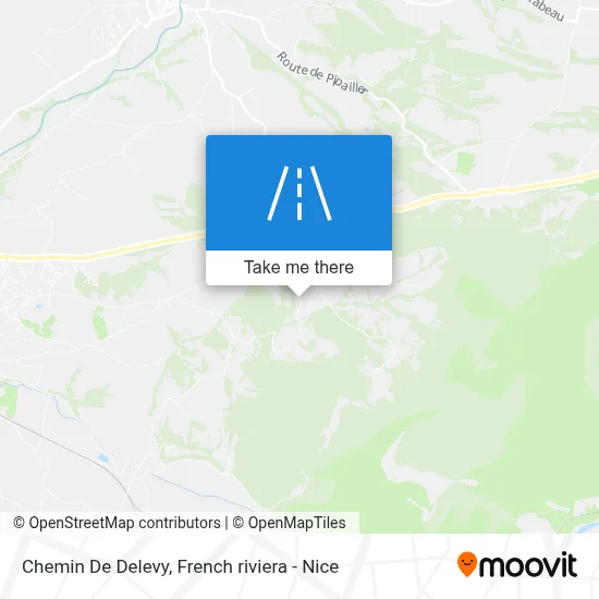 Chemin De Delevy map