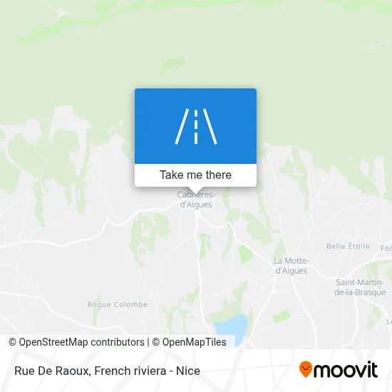 Rue De Raoux map