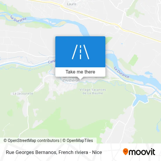 Rue Georges Bernanos map