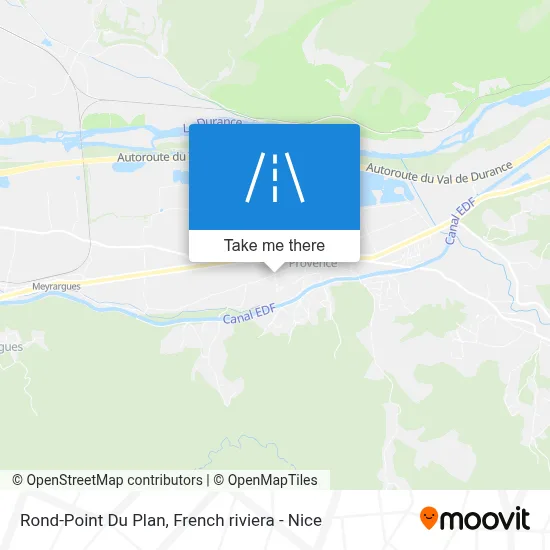 Mapa Rond-Point Du Plan