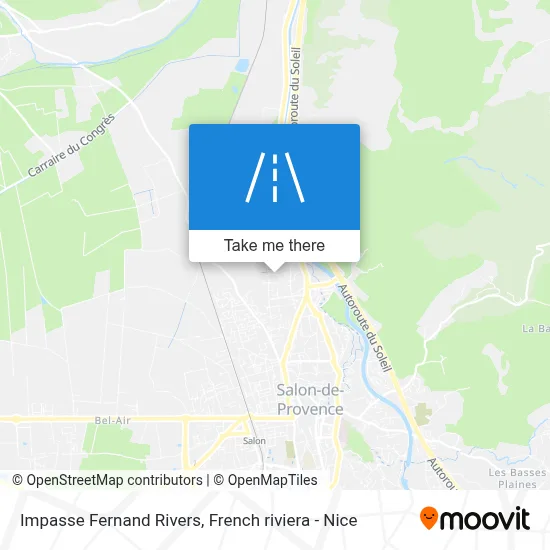 Impasse Fernand Rivers map