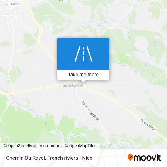 Chemin Du Rayol map