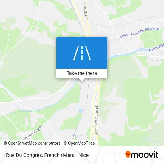 Rue Du Congrès map