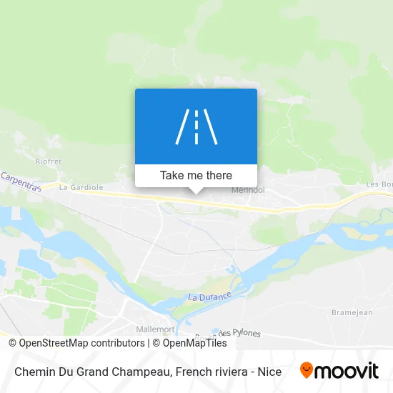 Chemin Du Grand Champeau map