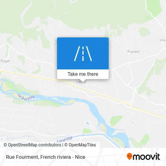 Mapa Rue Fourment