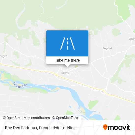 Rue Des Faridoux map