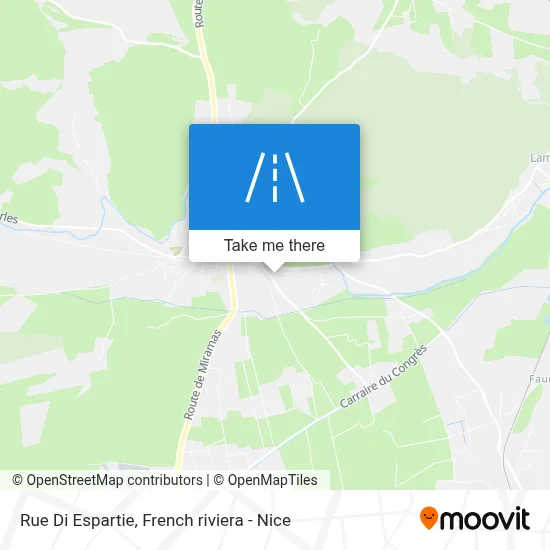 Rue Di Espartie map