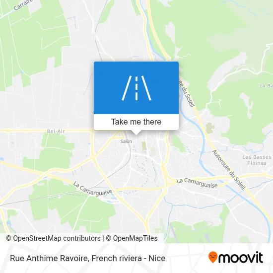 Rue Anthime Ravoire map