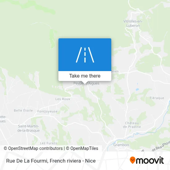 Rue De La Fourmi map