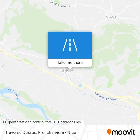 Traverse Ducros map