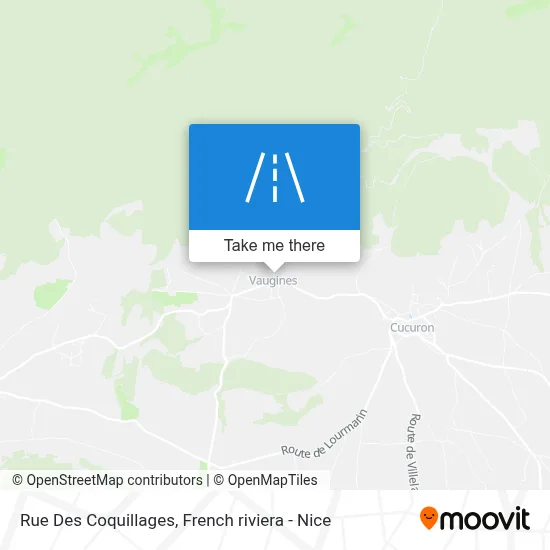 Rue Des Coquillages map