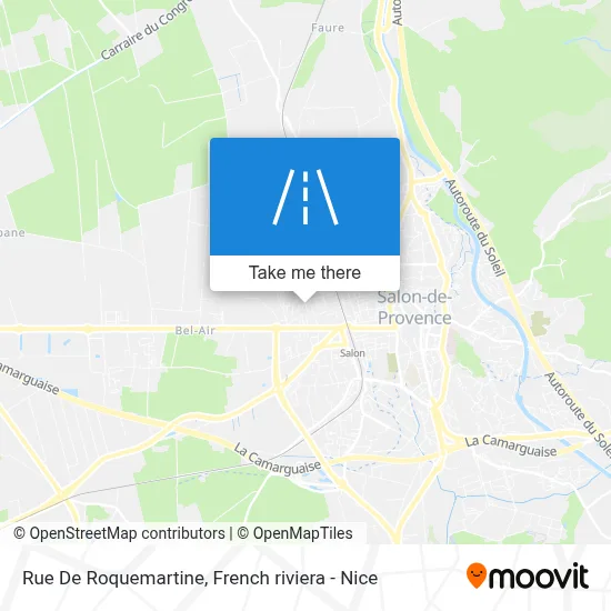 Rue De Roquemartine map