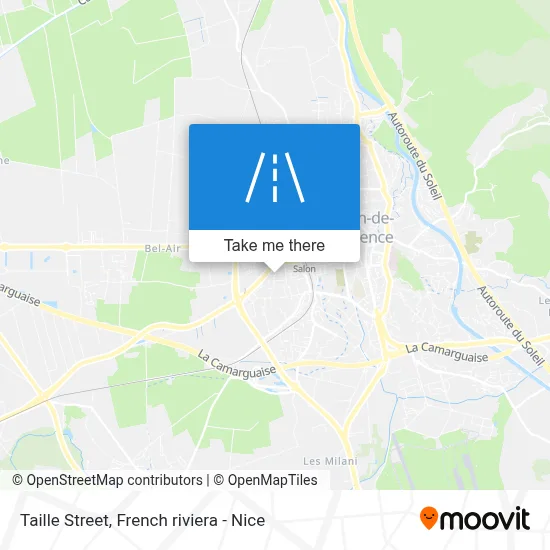 Rue De La Taille map