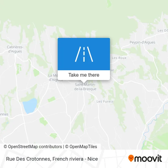 Rue Des Crotonnes map