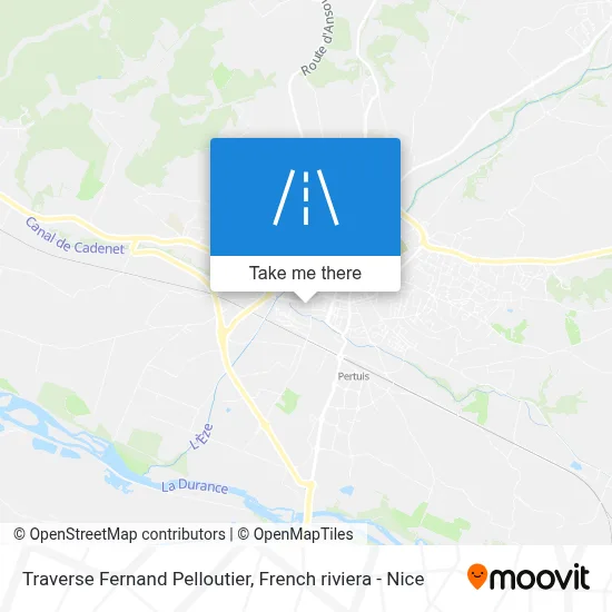 Traverse Fernand Pelloutier map