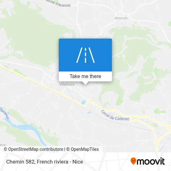 Chemin 582 map