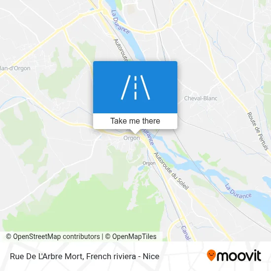 Rue De L'Arbre Mort map