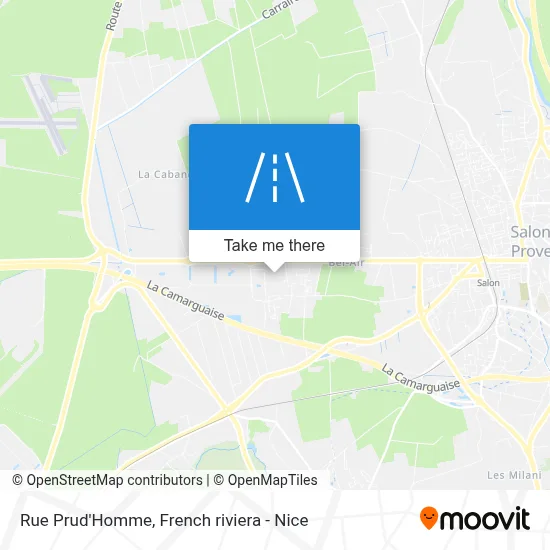 Mapa Rue Prud'Homme
