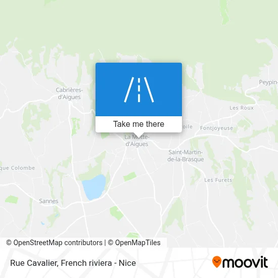 Rue Cavalier map