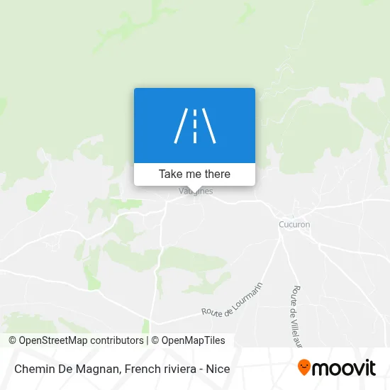 Chemin De Magnan map