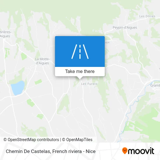 Chemin De Castelas map