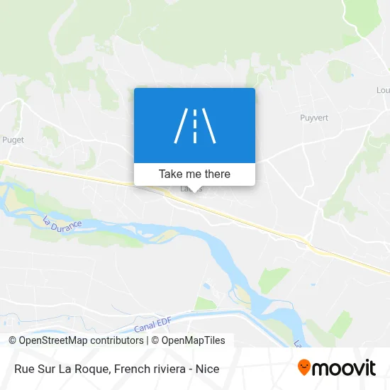 Rue Sur La Roque map