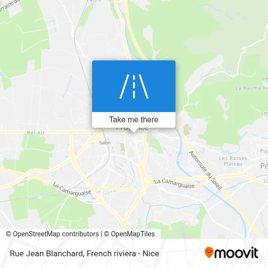 Rue Jean Blanchard map