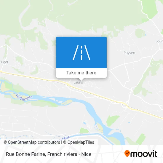 Rue Bonne Farine map