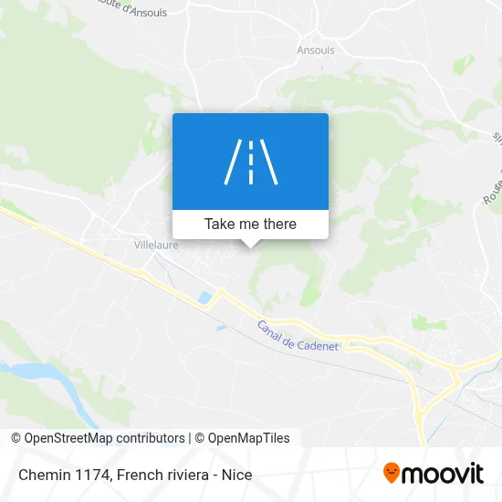 Chemin 1174 map