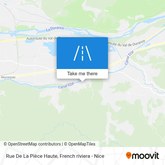 Rue De La Pièce Haute map