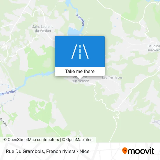 Rue Du Grambois map