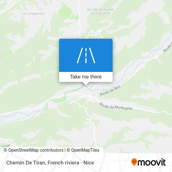 Chemin De Tiran map