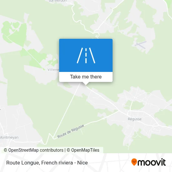 Route Longue map