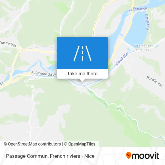 Passage Commun map