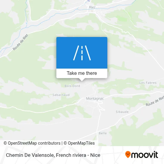 Chemin De Valensole map