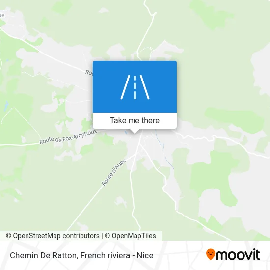 Chemin De Ratton map