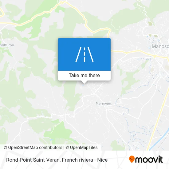 Rond-Point Saint-Véran map