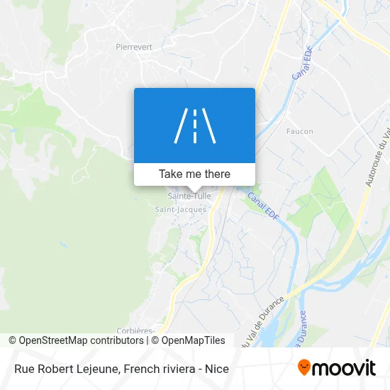 Rue Robert Lejeune map