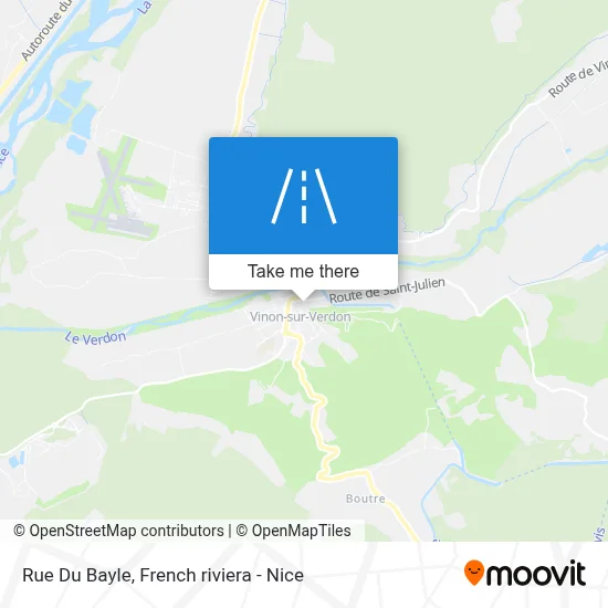 Mapa Rue Du Bayle