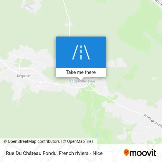 Rue Du Château Fondu map