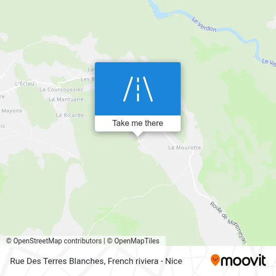 Rue Des Terres Blanches map
