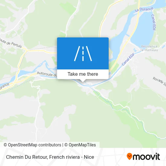 Chemin Du Retour map