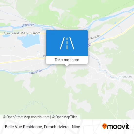 Résidence Belle Vue map