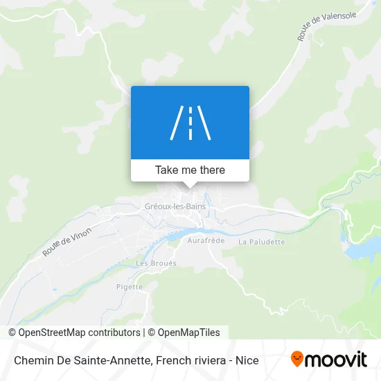 Chemin De Sainte-Annette map