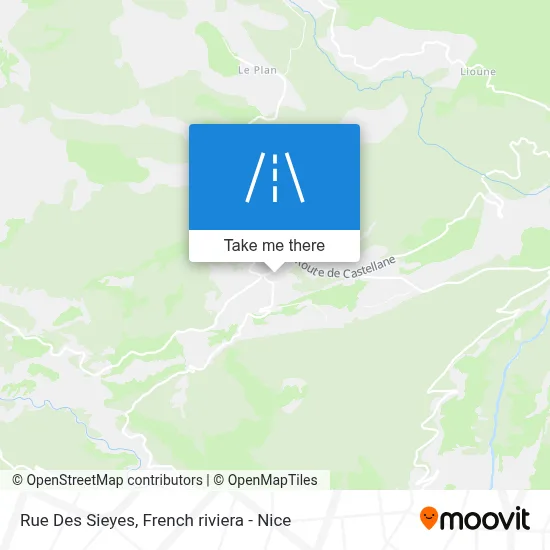 Rue Des Sieyes map