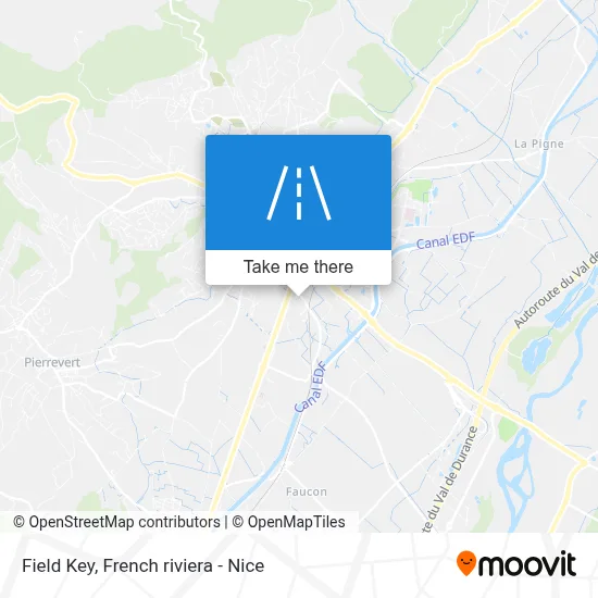 Clef Des Champs map