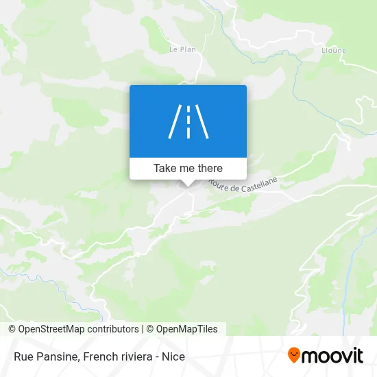 Rue Pansine map