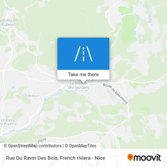 Rue Du Ravin Des Bois map