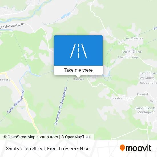 Rue De Saint-Julien map